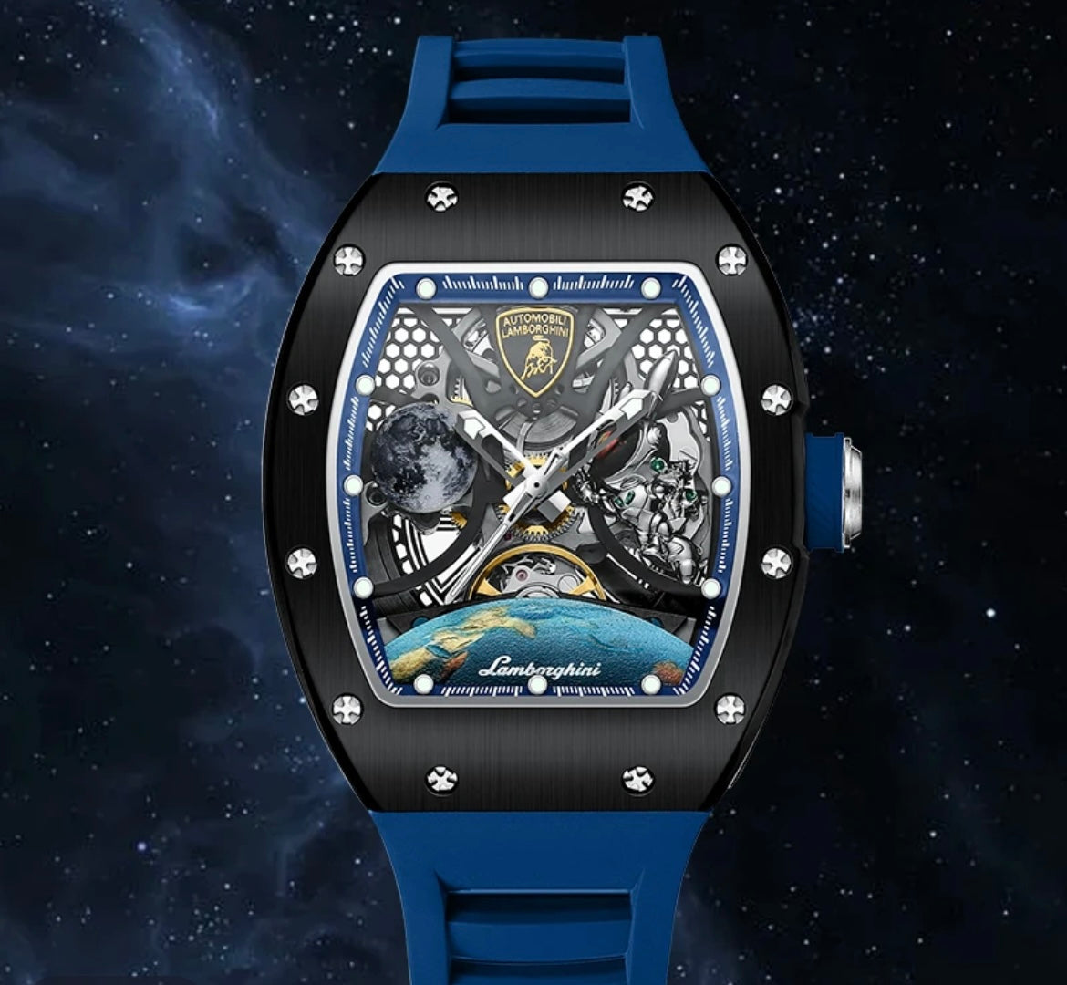 Officially Lamborghini brand authorizing watch for man