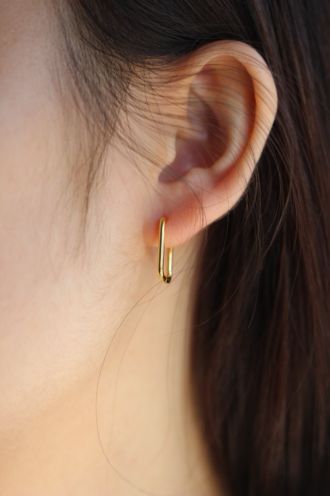 Two function Jade earrings with milky white color