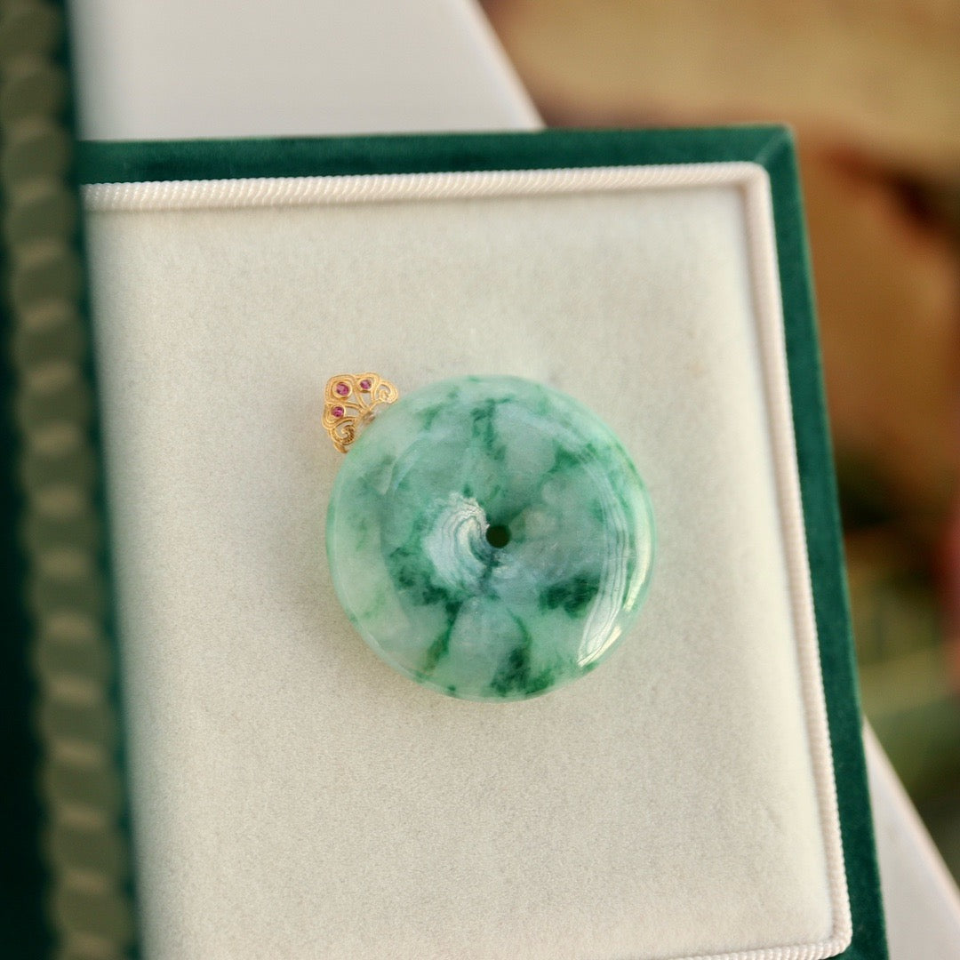 Natural Chrysoprasus necklace