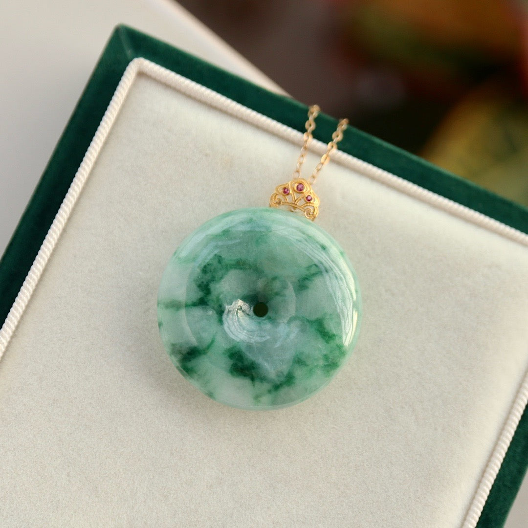 Natural Chrysoprasus necklace