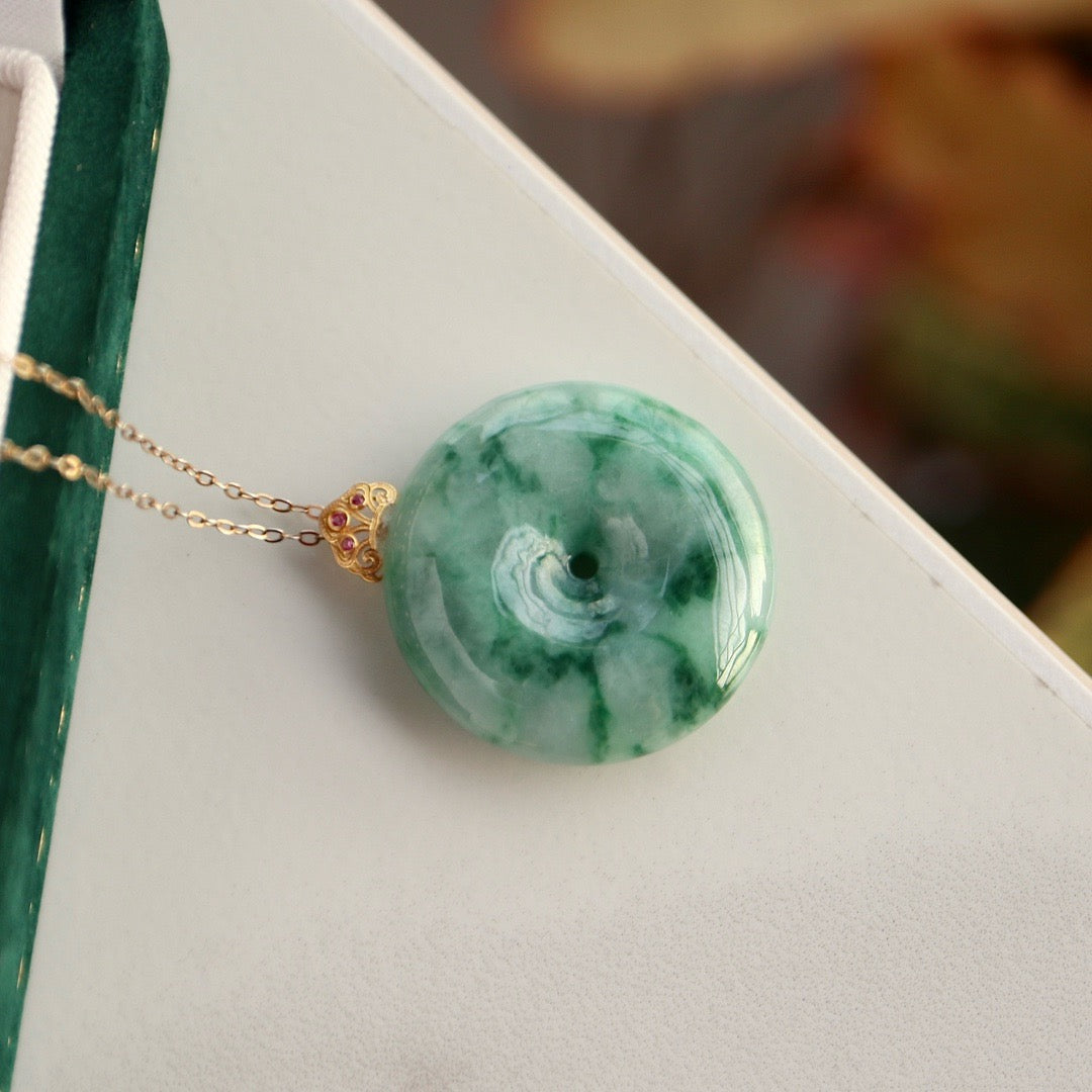 Natural Chrysoprasus necklace