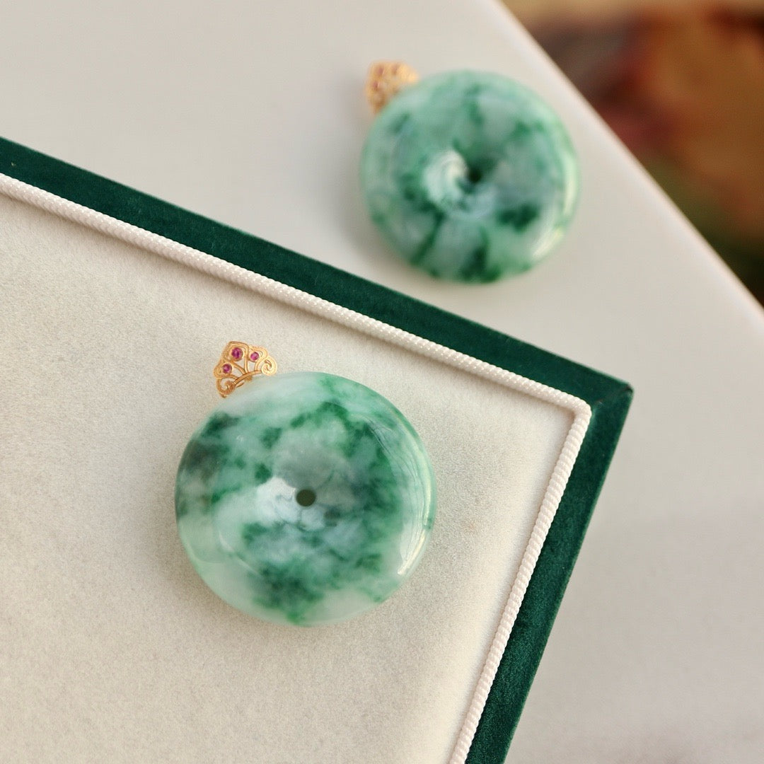 Natural Chrysoprasus necklace