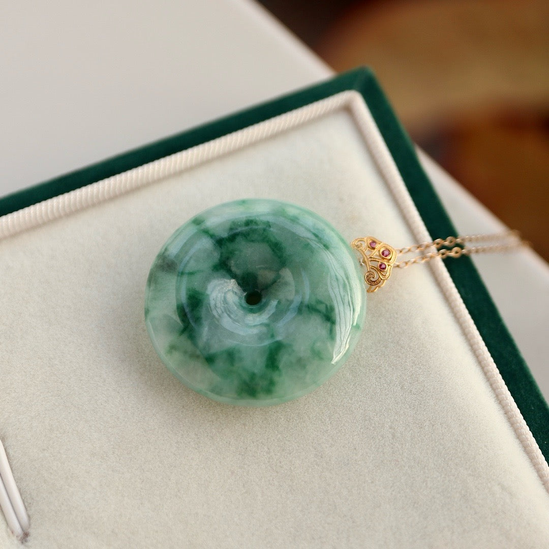 Natural Chrysoprasus necklace