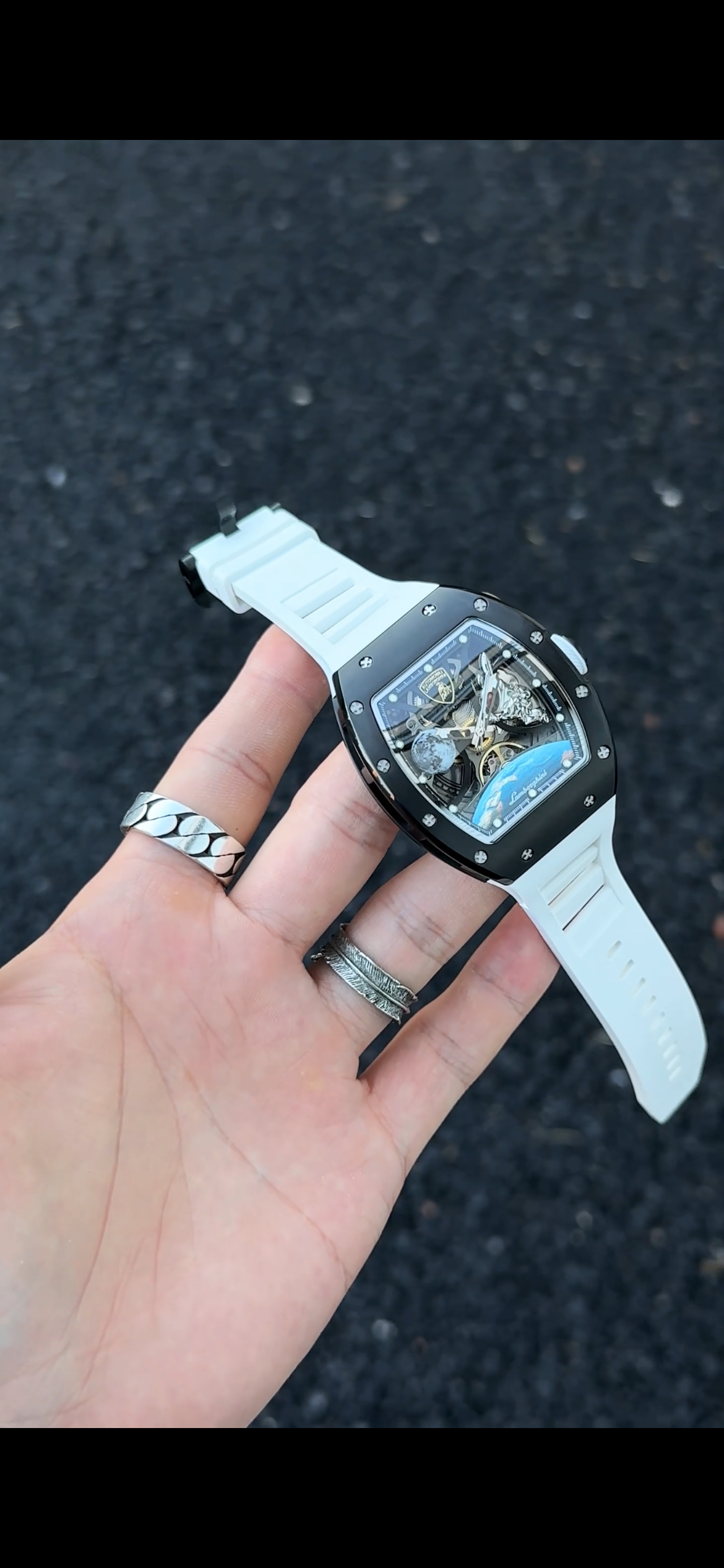 Officially Lamborghini brand authorizing watch for man