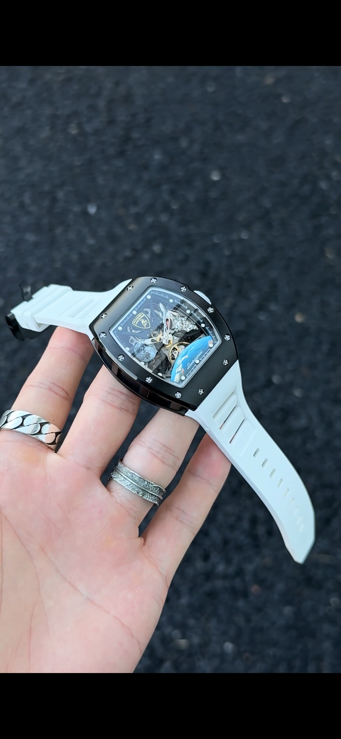 Officially Lamborghini brand authorizing watch for man