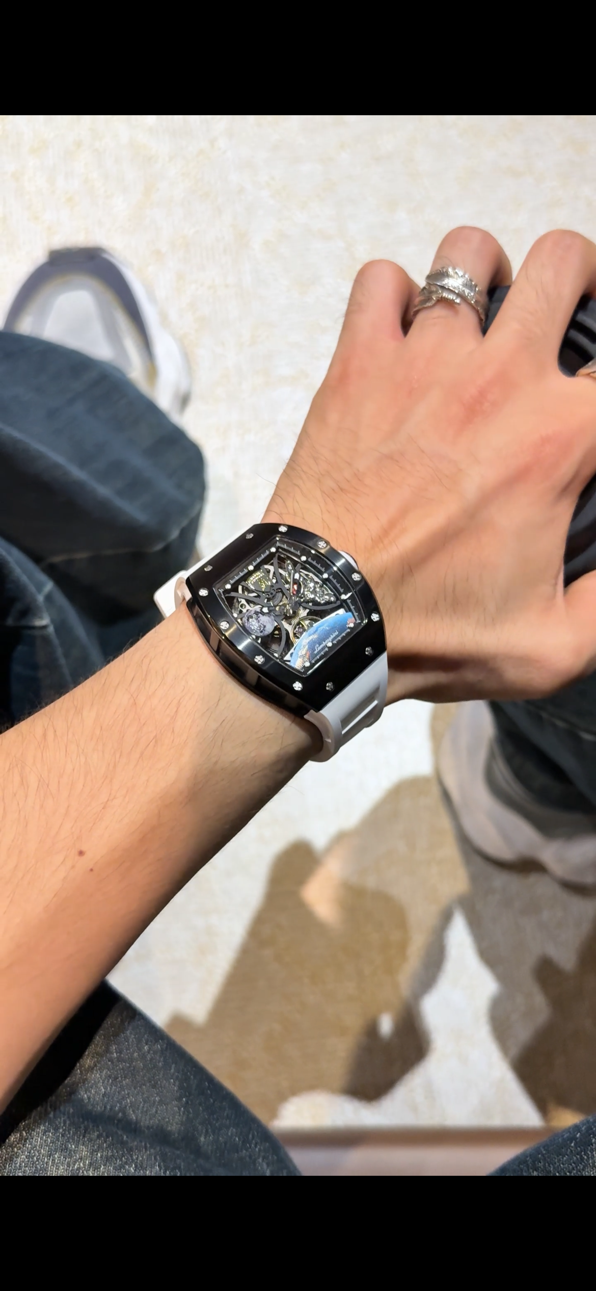 Officially Lamborghini brand authorizing watch for man