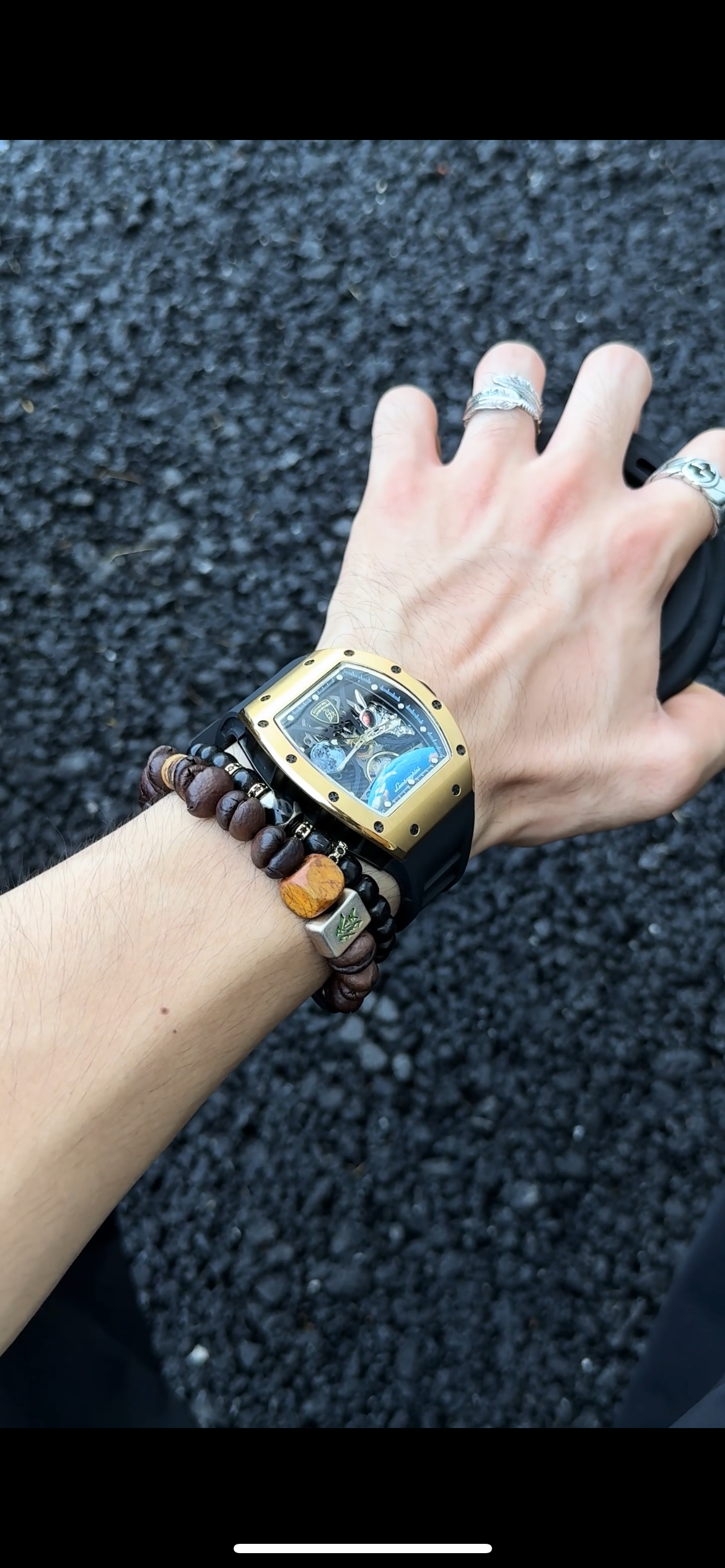 Officially Lamborghini brand authorizing watch for man