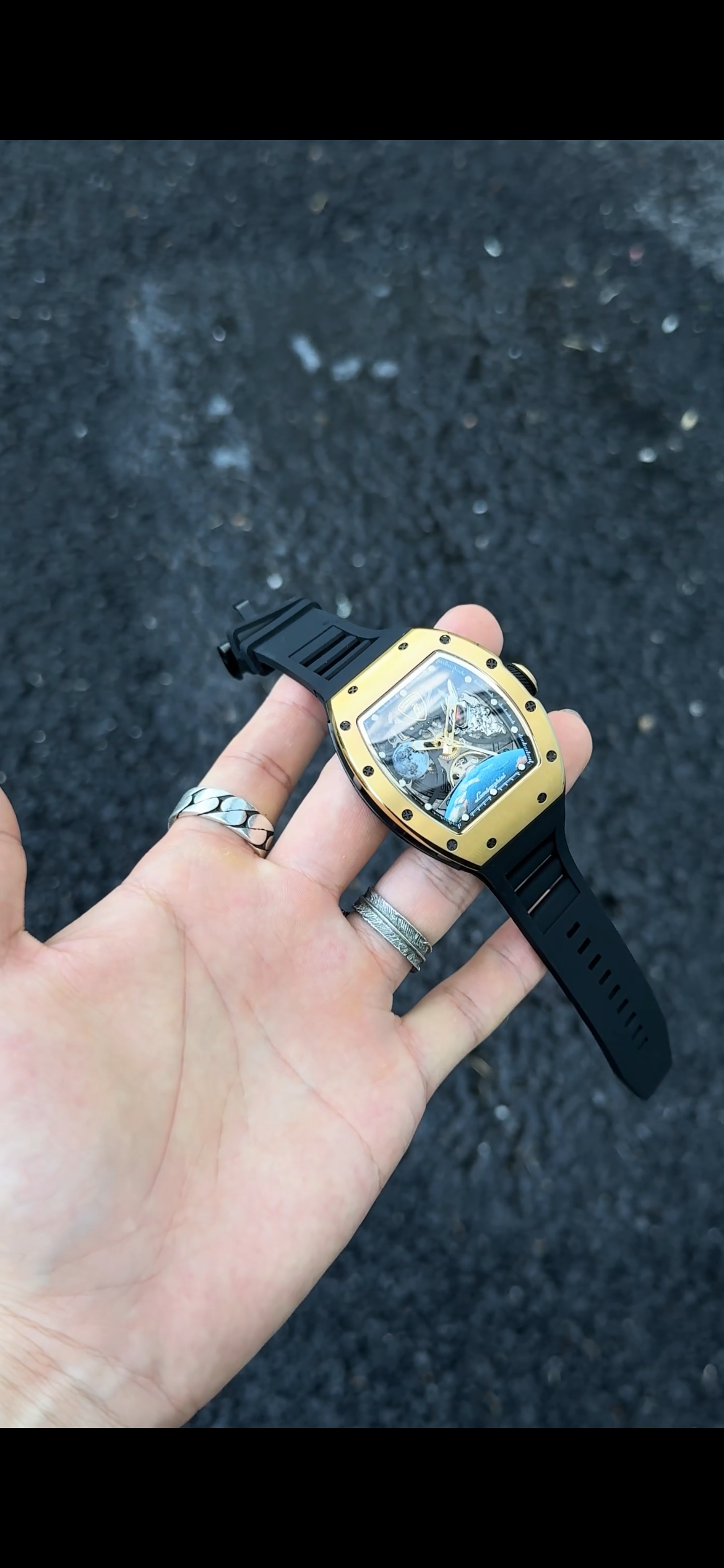 Officially Lamborghini brand authorizing watch for man