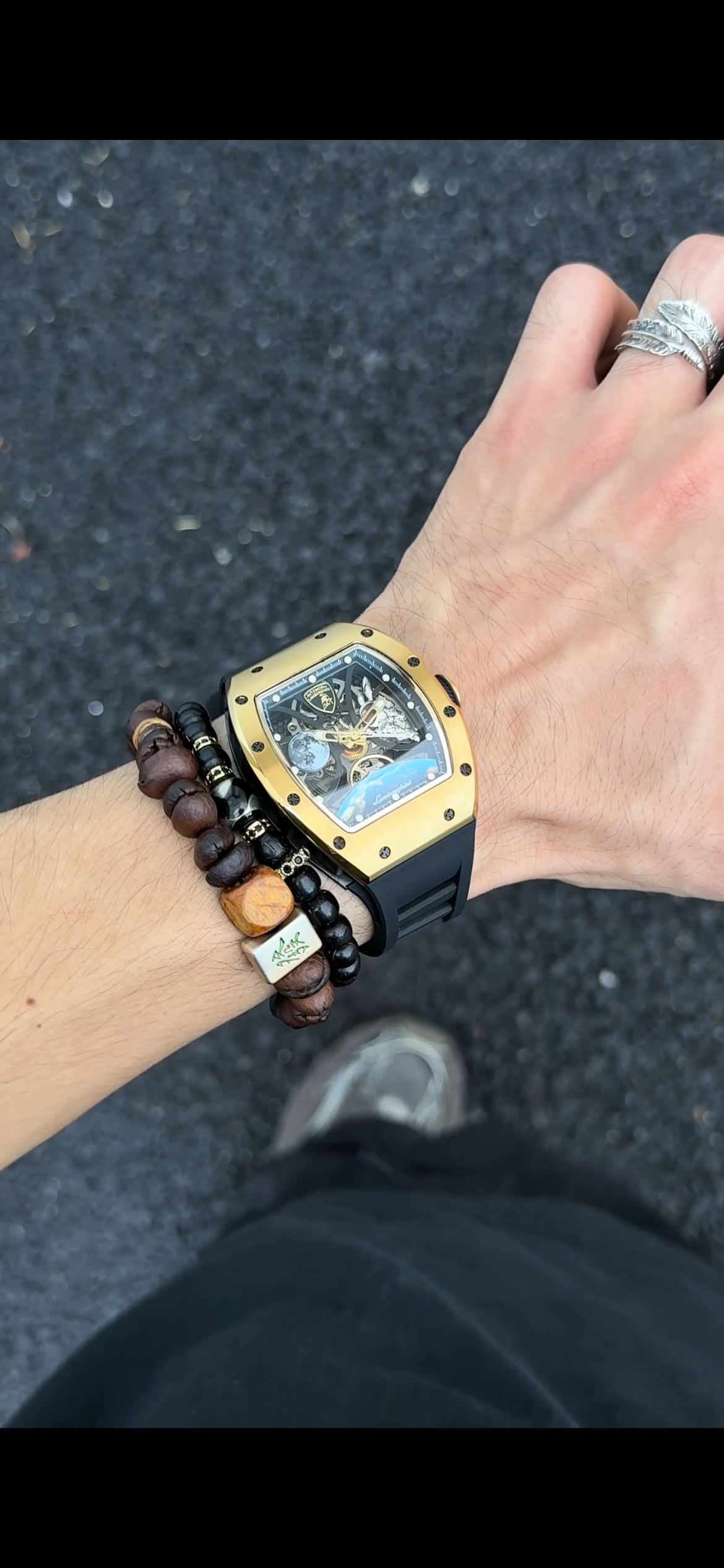 Officially Lamborghini brand authorizing watch for man