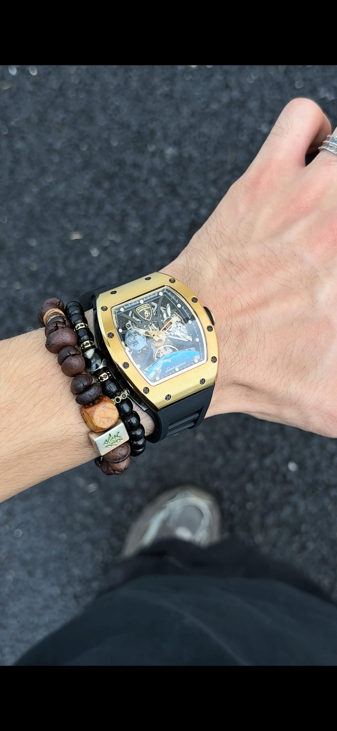 Officially Lamborghini brand authorizing watch for man