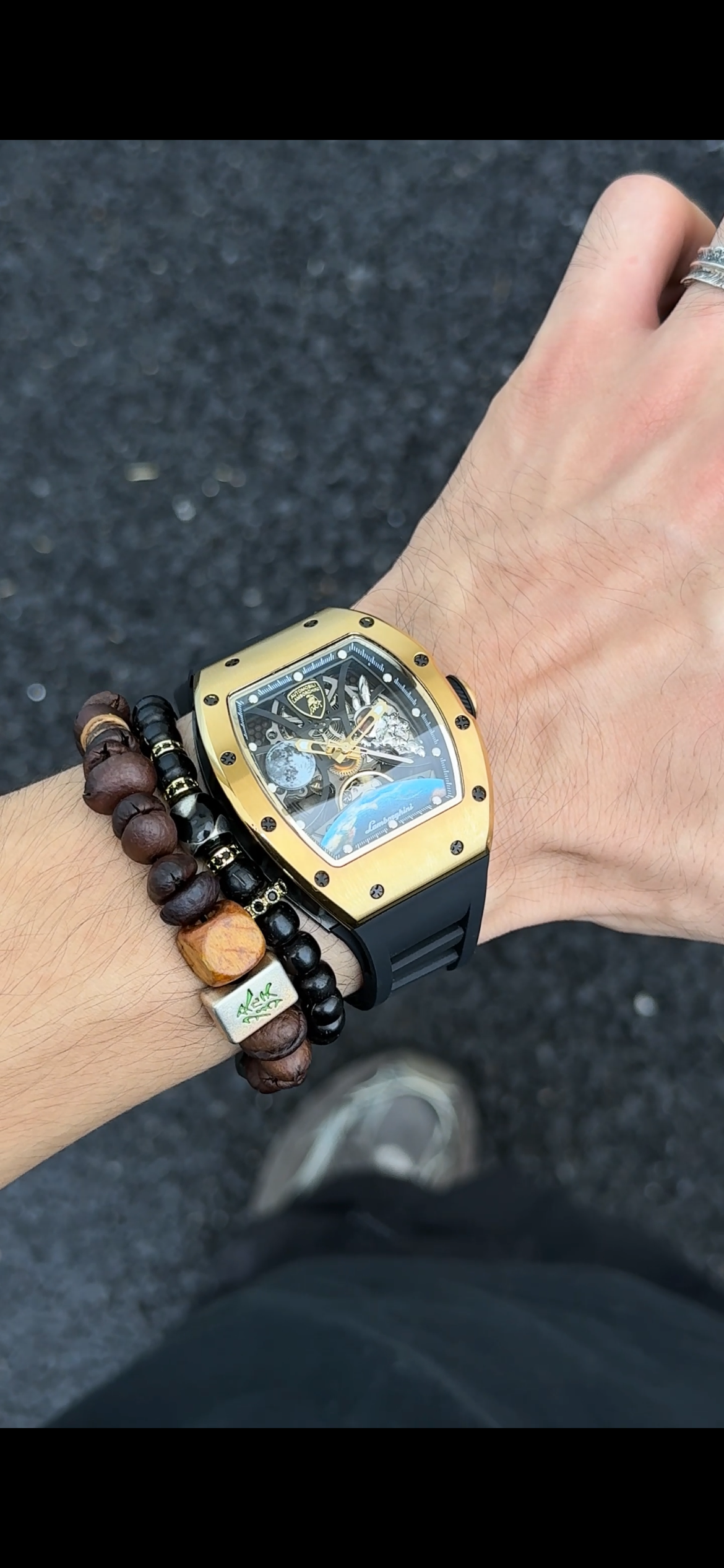 Officially Lamborghini brand authorizing watch for man