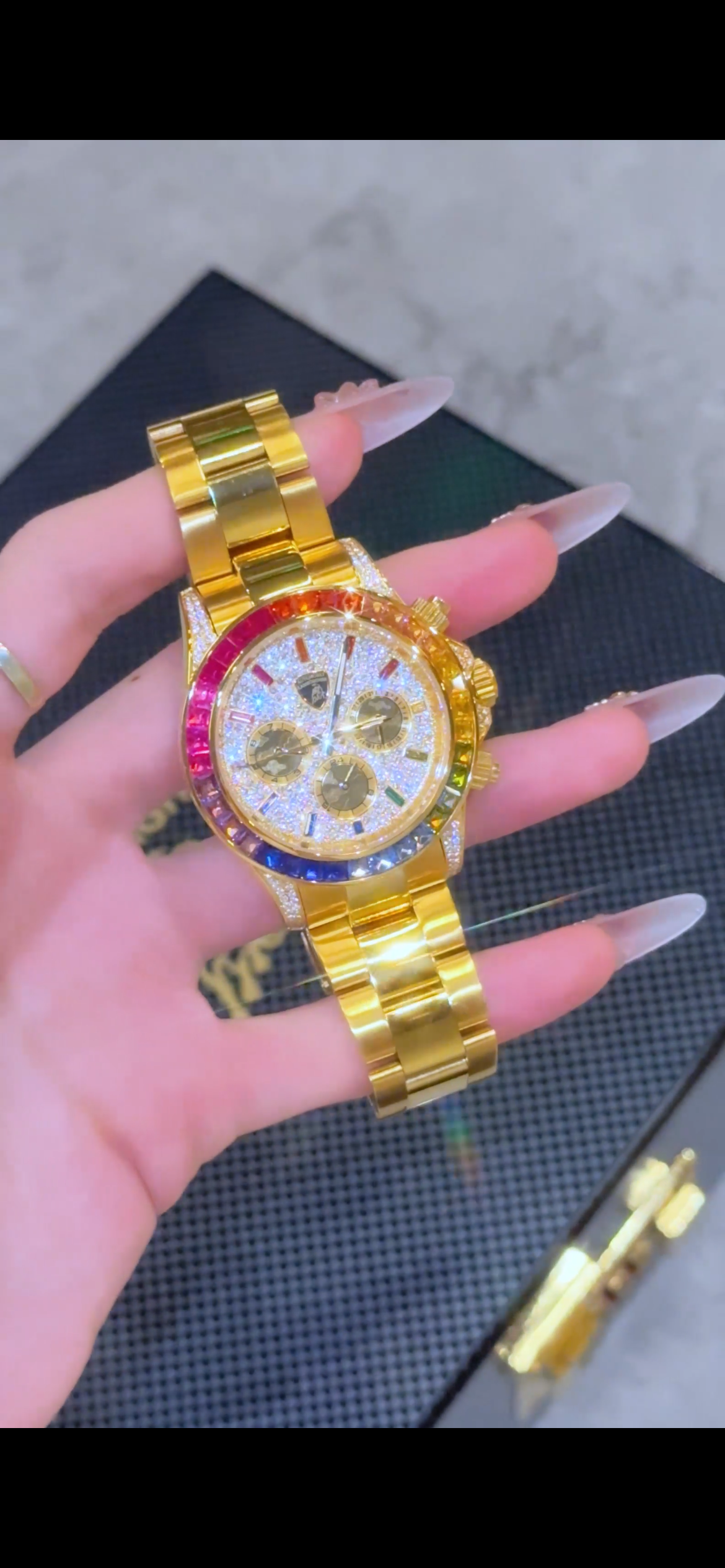Officially Lamborghini brand authorizing watch for man