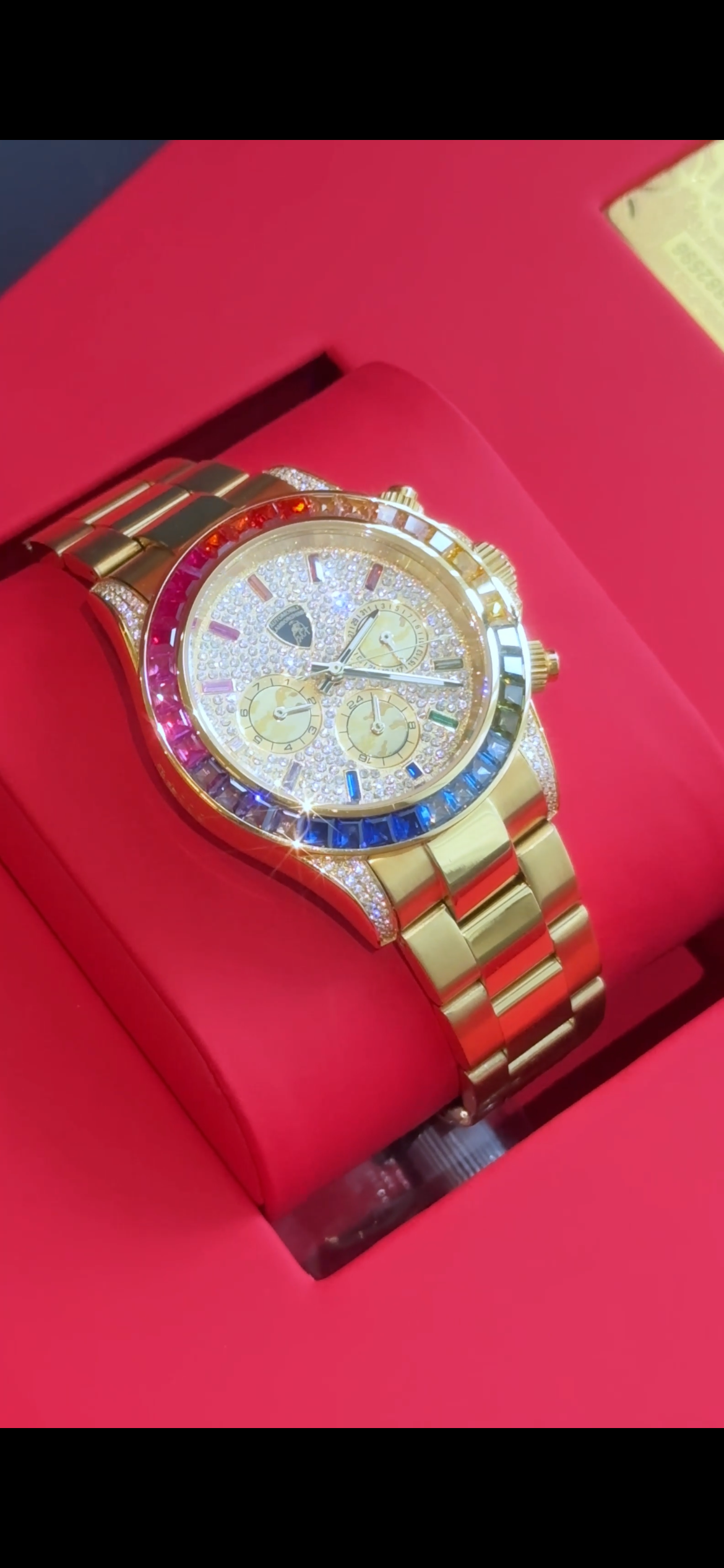 Officially Lamborghini brand authorizing watch for man