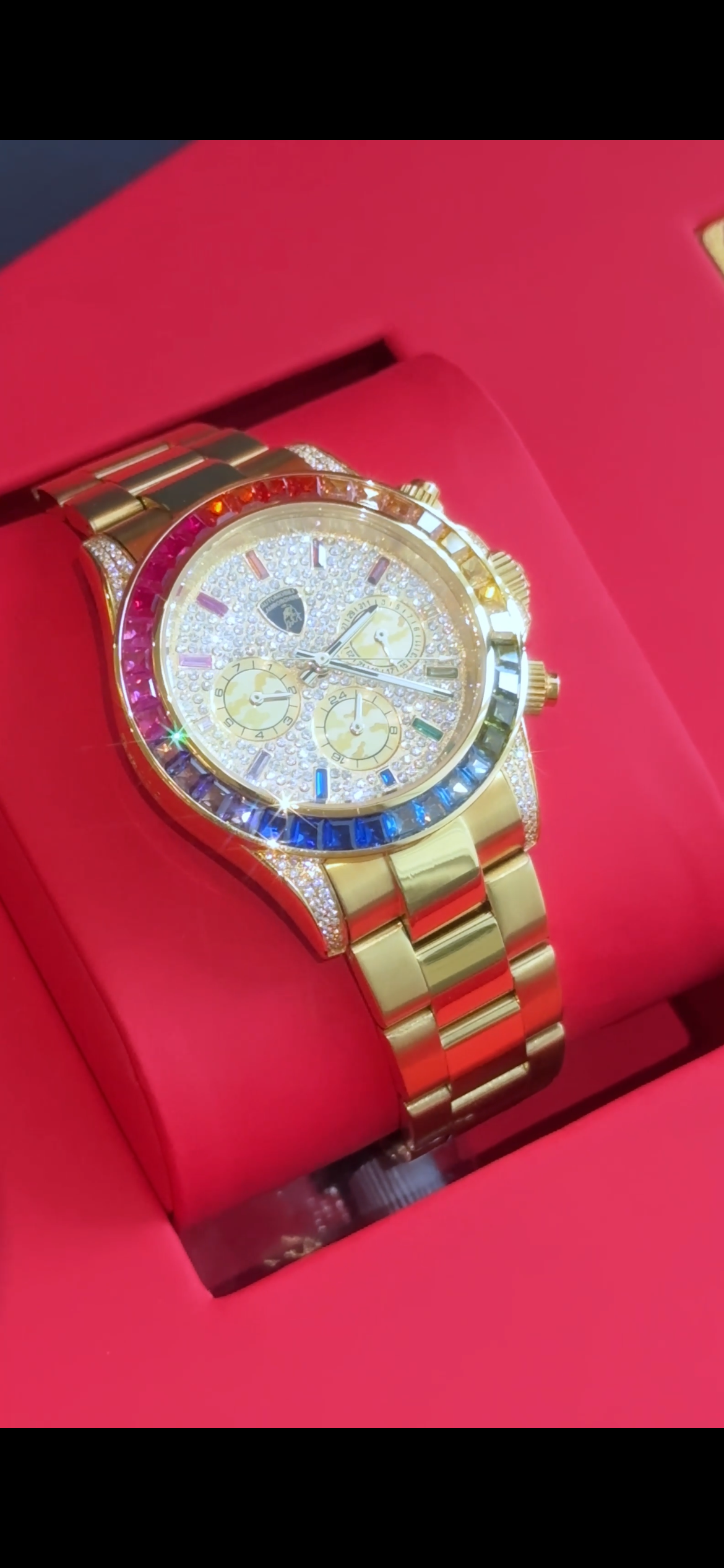 Officially Lamborghini brand authorizing watch for man