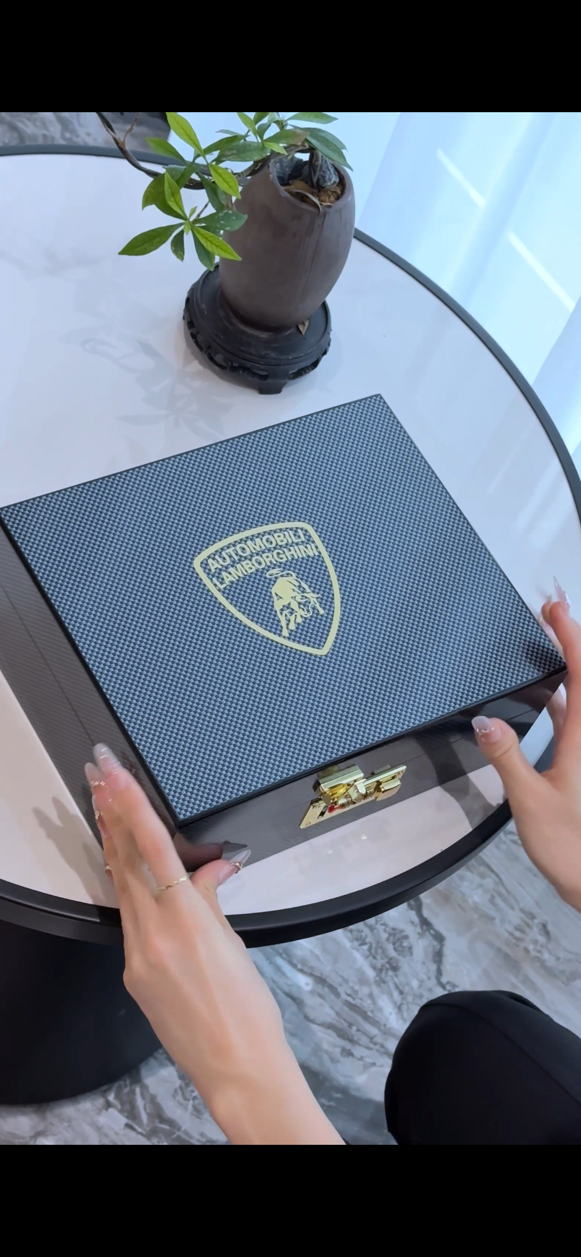 Officially Lamborghini brand authorizing watch for man