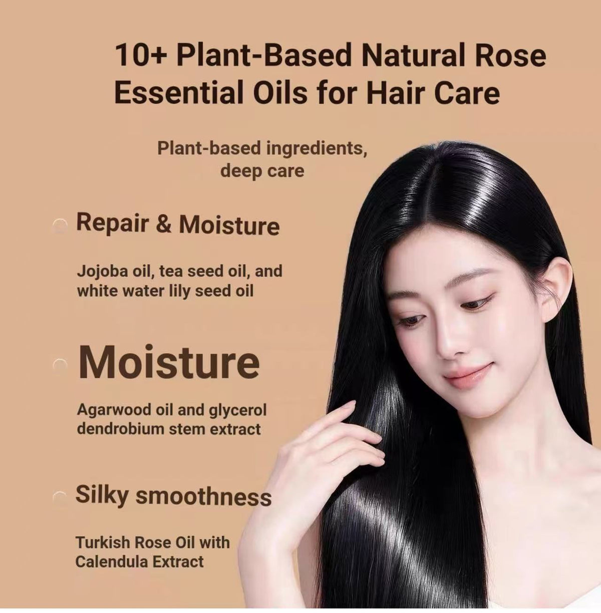 Nourishing Repair Hair Mask | Silicone-Free Deep Conditioning Treatment for Dry, Frizzy & Color-Damaged Hair