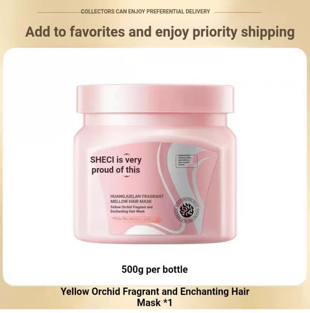 Nourishing Repair Hair Mask | Silicone-Free Deep Conditioning Treatment for Dry, Frizzy & Color-Damaged Hair