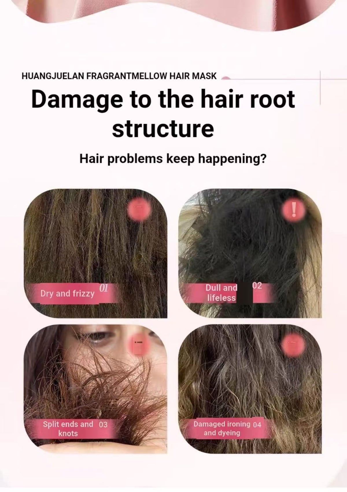 Nourishing Repair Hair Mask | Silicone-Free Deep Conditioning Treatment for Dry, Frizzy & Color-Damaged Hair