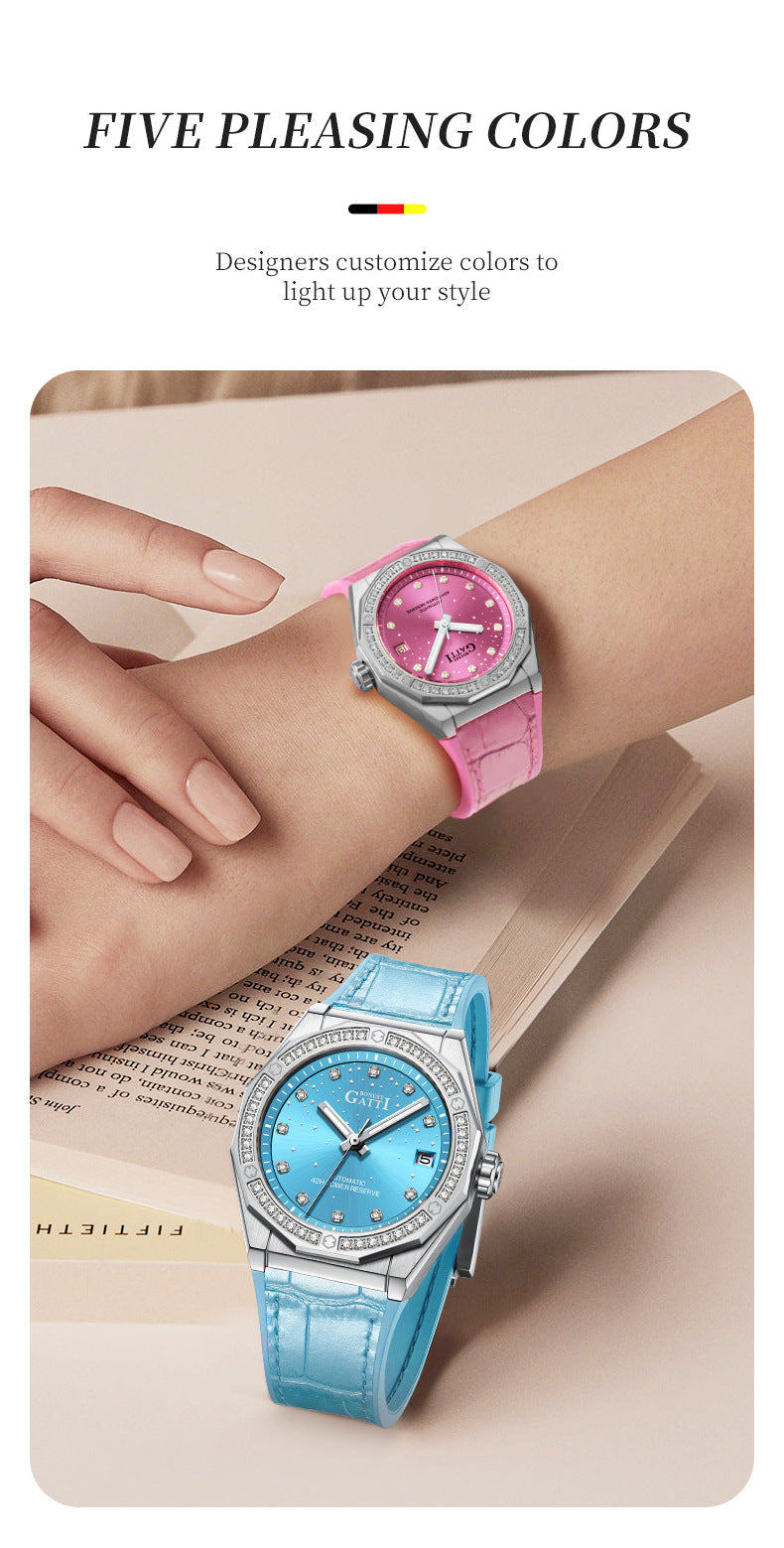 HOTTEST BONEST GATTI fashionable and Luxury elegance watch for Lady