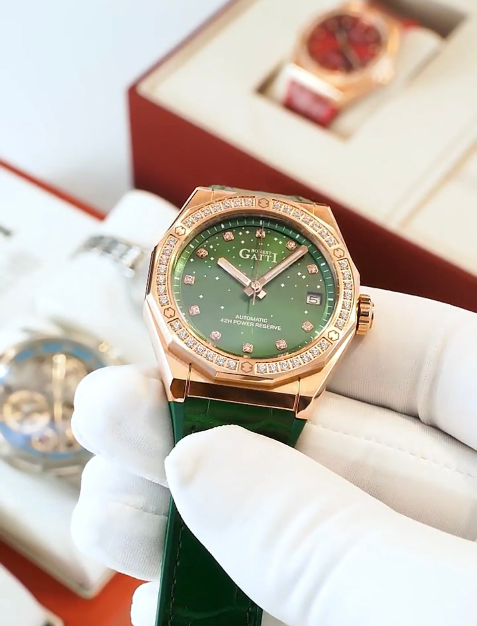 HOTTEST BONEST GATTI fashionable and Luxury elegance watch for Lady