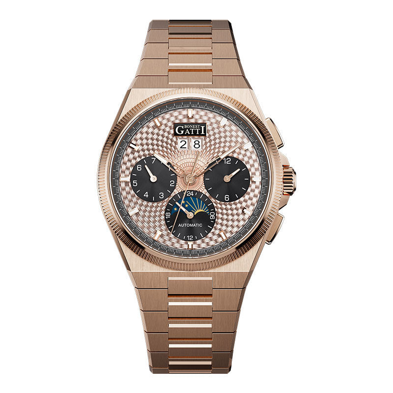 New pubilshed BONEST GATTI watch for man with Luxury gift Box