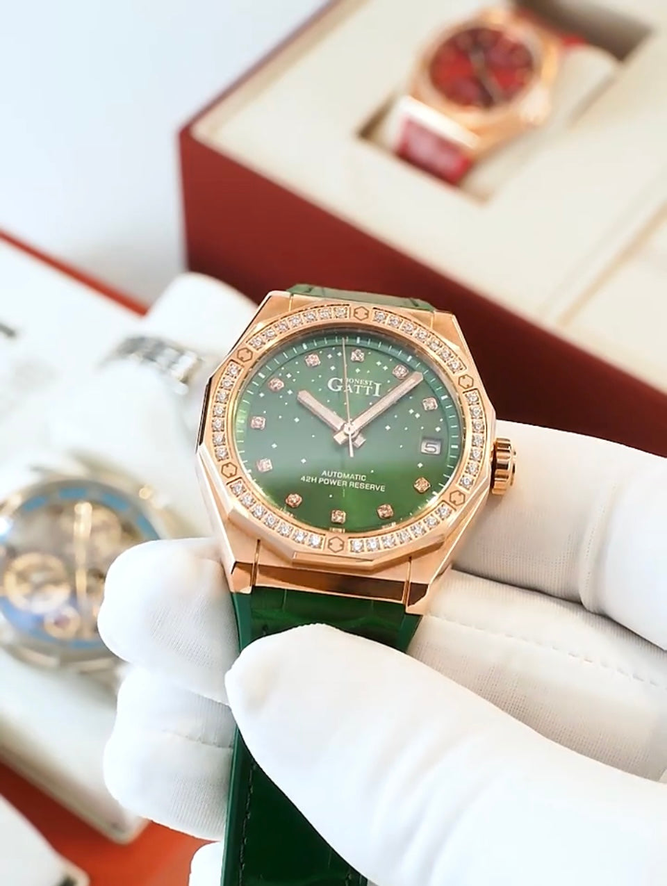 HOTTEST BONEST GATTI fashionable and Luxury elegance watch for Lady