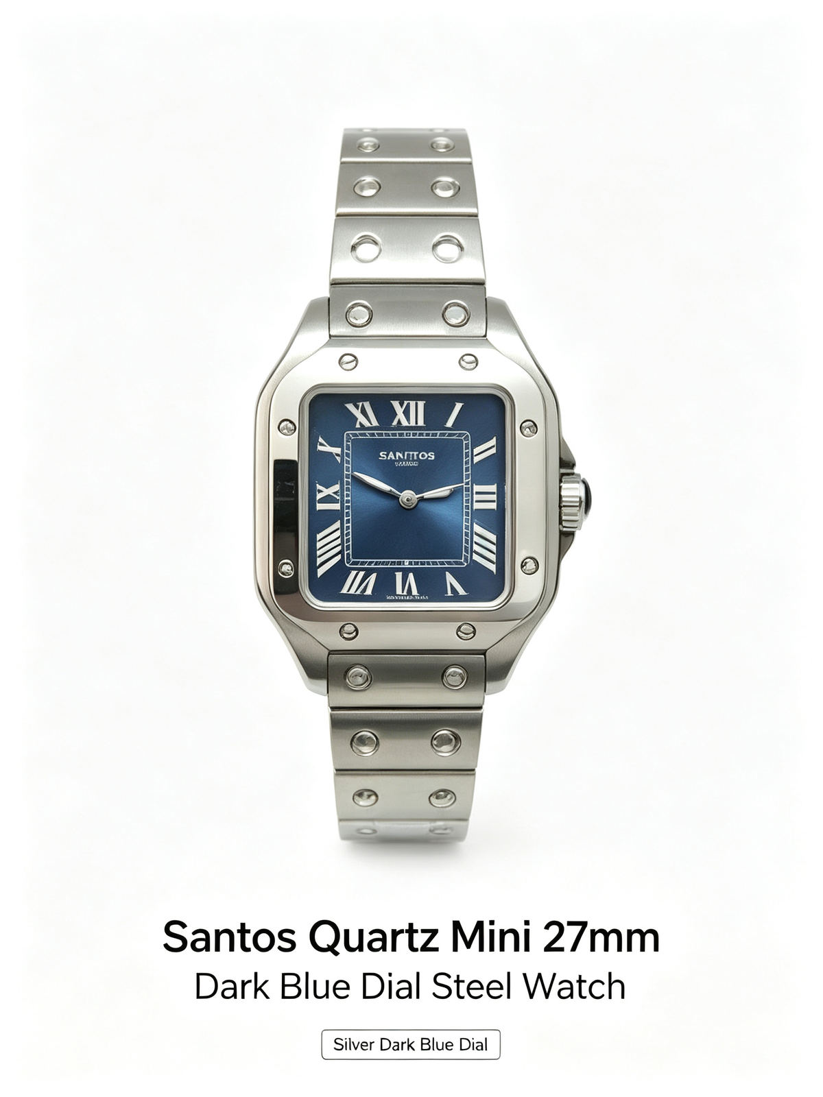 Santos Quartz Mini 27mm | Unisex Vintage Square Wristwatch
