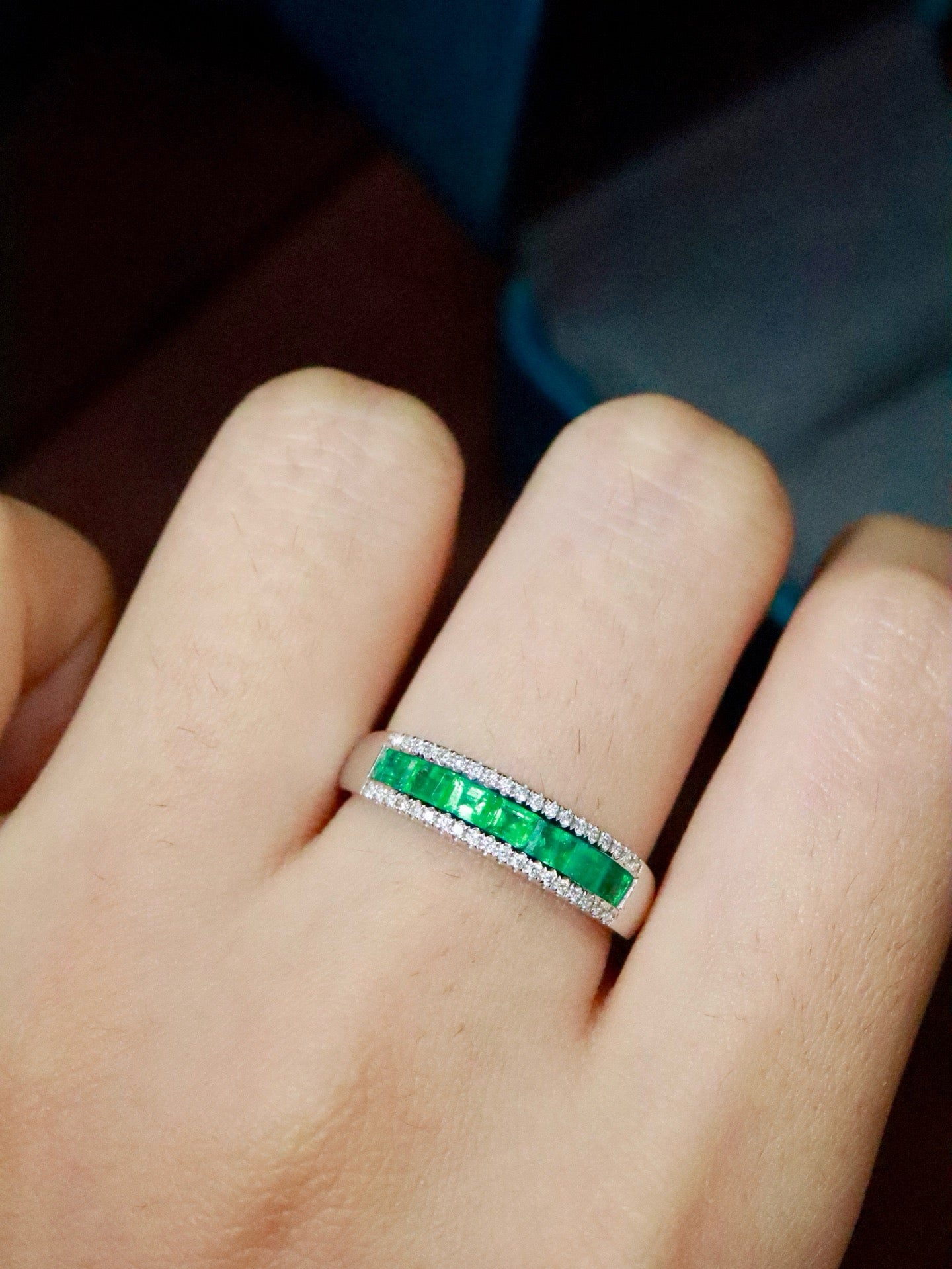 New Arrival – Emerald Band Ring