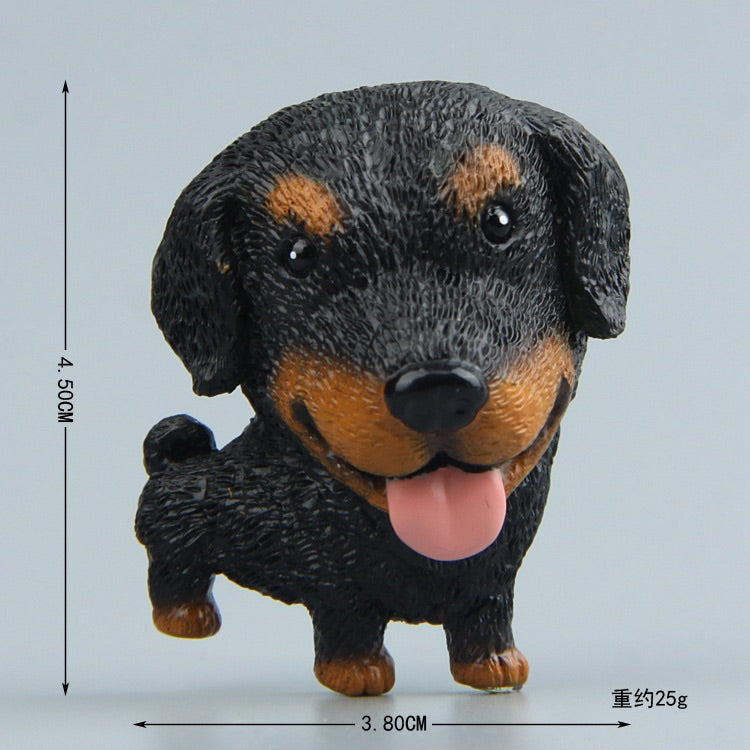 Cute Dog Refrigerator Magnets for Kitchen Home Class, Funny Decorative Fridget Magnets(28piece) Set