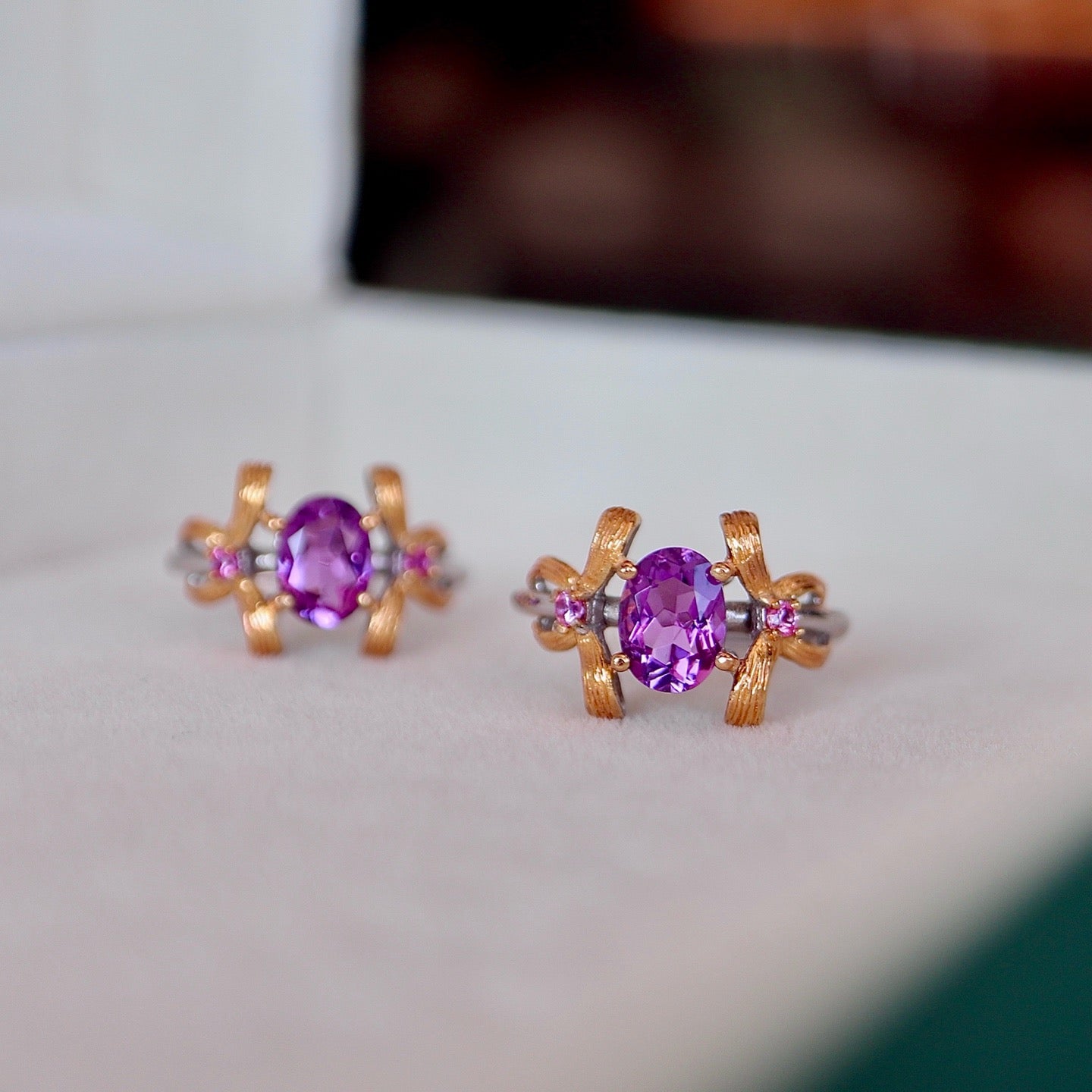 【Special Offer: $119】 Viral Bestseller | Natural Uruguayan Amethyst Ring