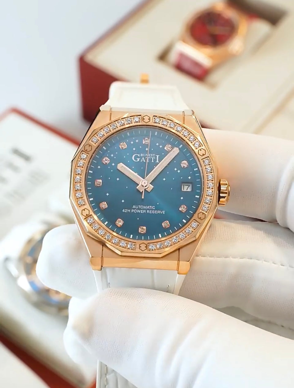 HOTTEST BONEST GATTI fashionable and Luxury elegance watch for Lady