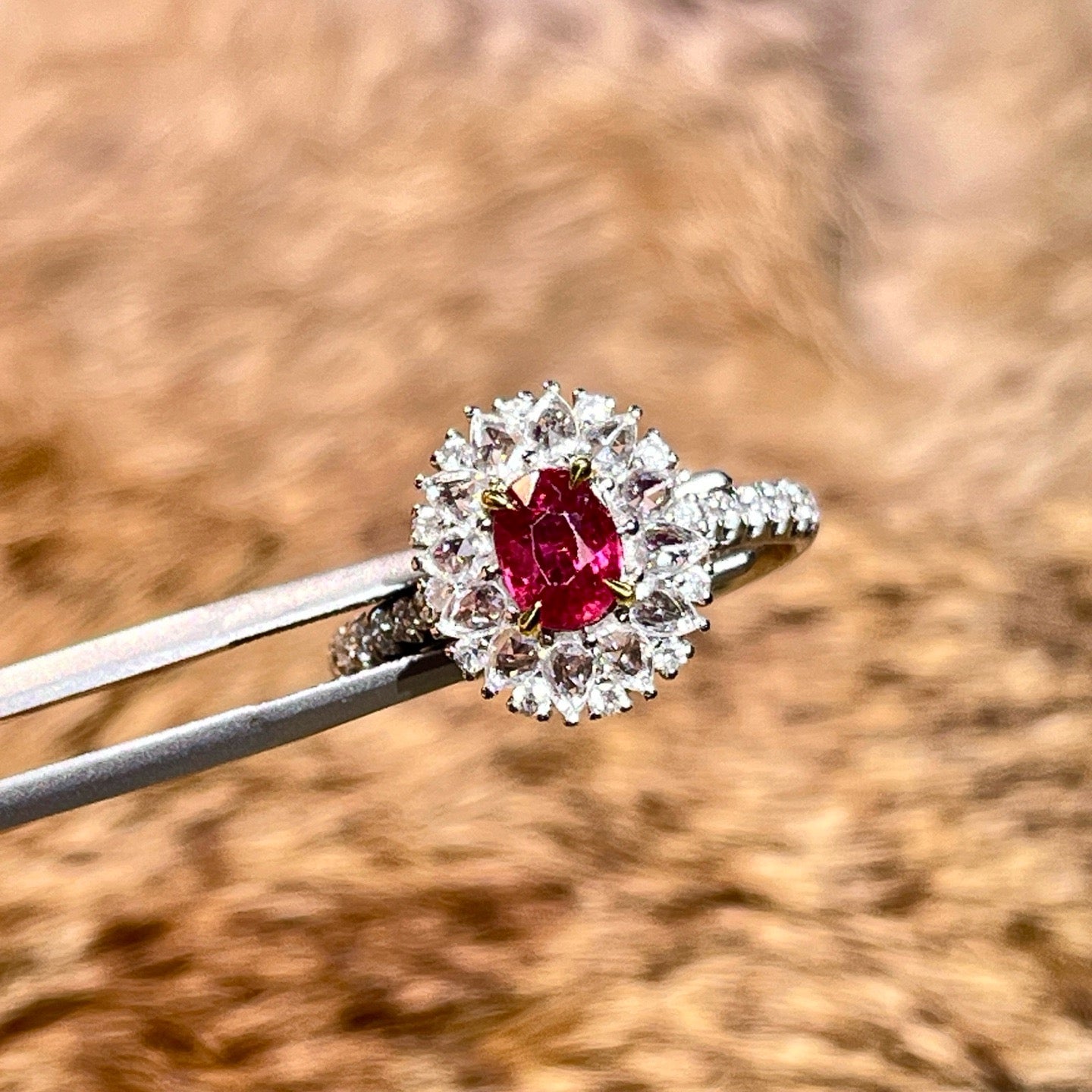 Natural Ruby Ring  for 1.03 CT