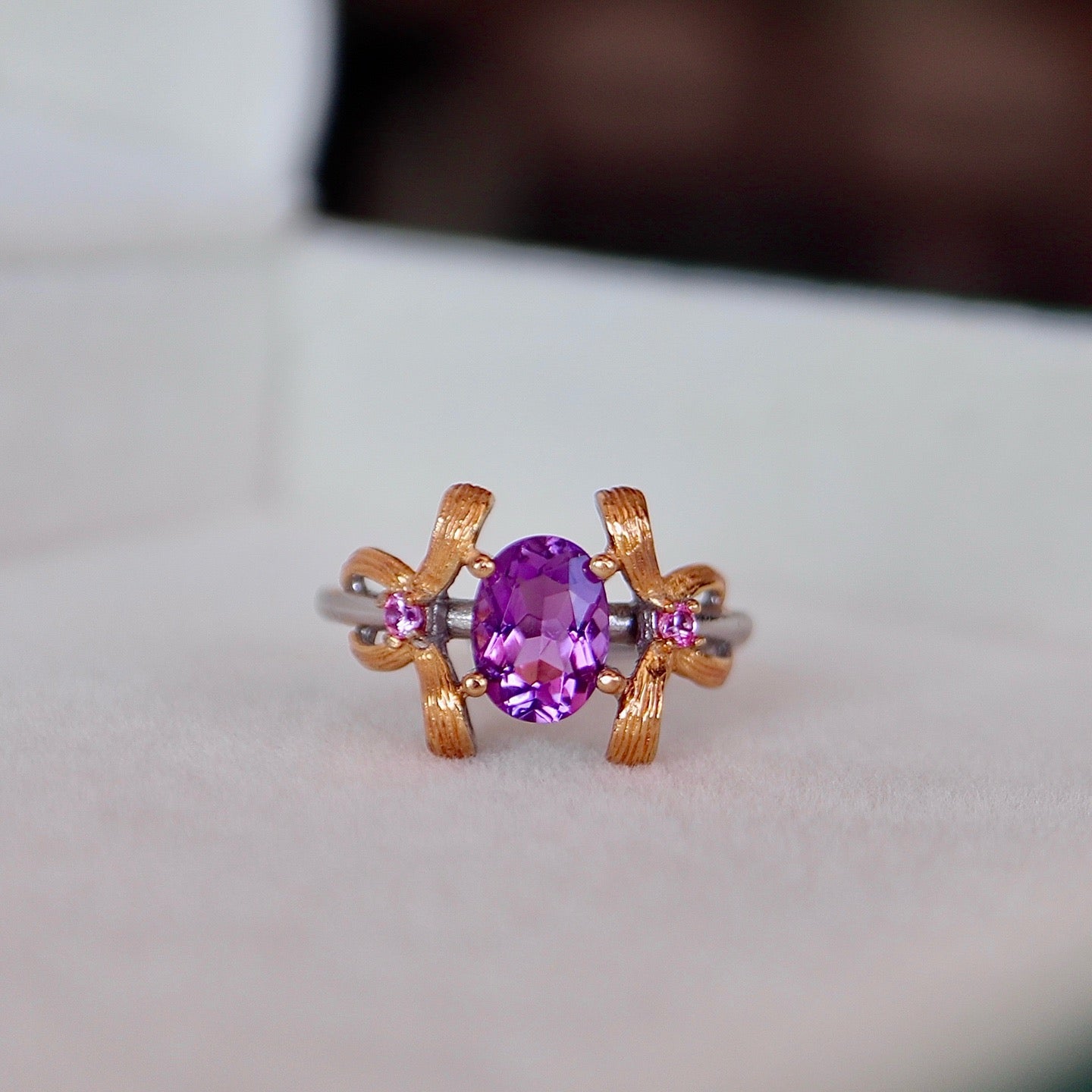【Special Offer: $119】 Viral Bestseller | Natural Uruguayan Amethyst Ring