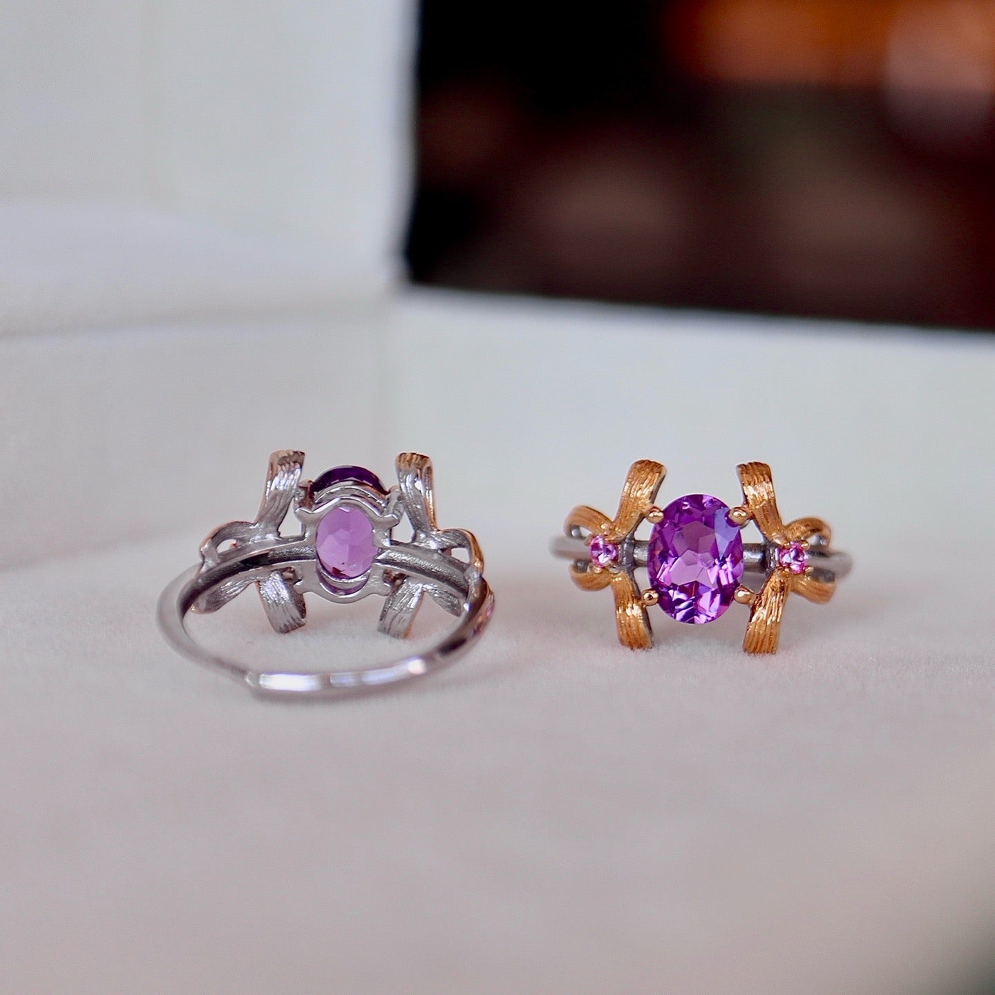 【Special Offer: $119】 Viral Bestseller | Natural Uruguayan Amethyst Ring