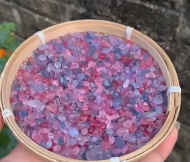 Natural Spinel original rough stone without cuts and artificial