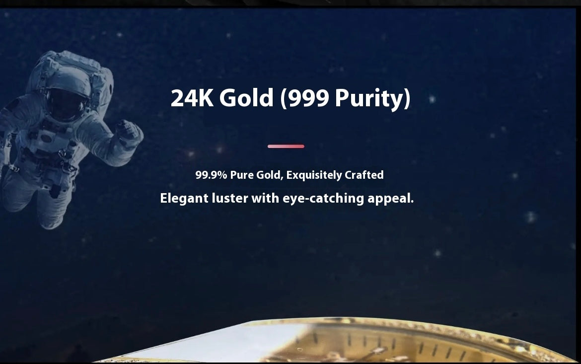 Fashionable 999 Golden Black & Golden Lamborghini Mechanical engineering watch