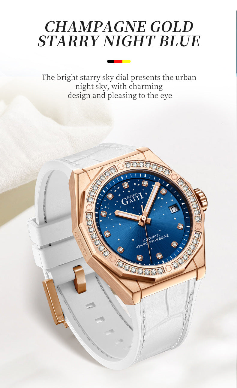 HOTTEST BONEST GATTI fashionable and Luxury elegance watch for Lady