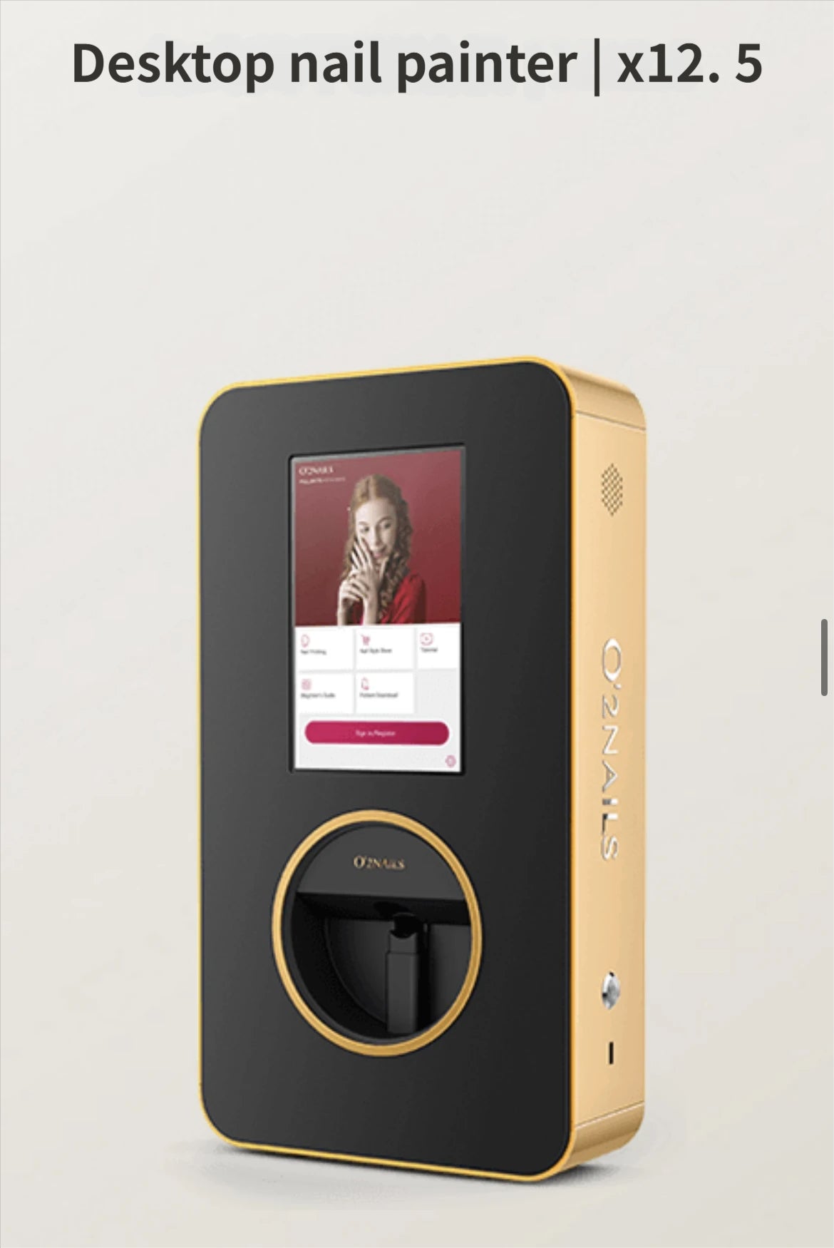 Commercial version AI beauty Nails machine