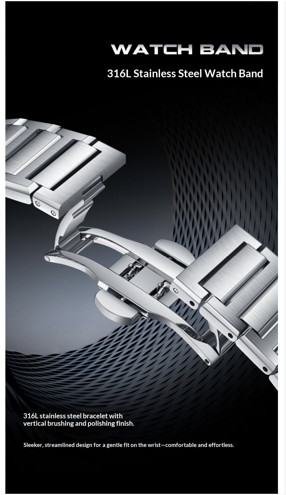 BONEST GATTI Business formality fashion stylish watch for men with gift box