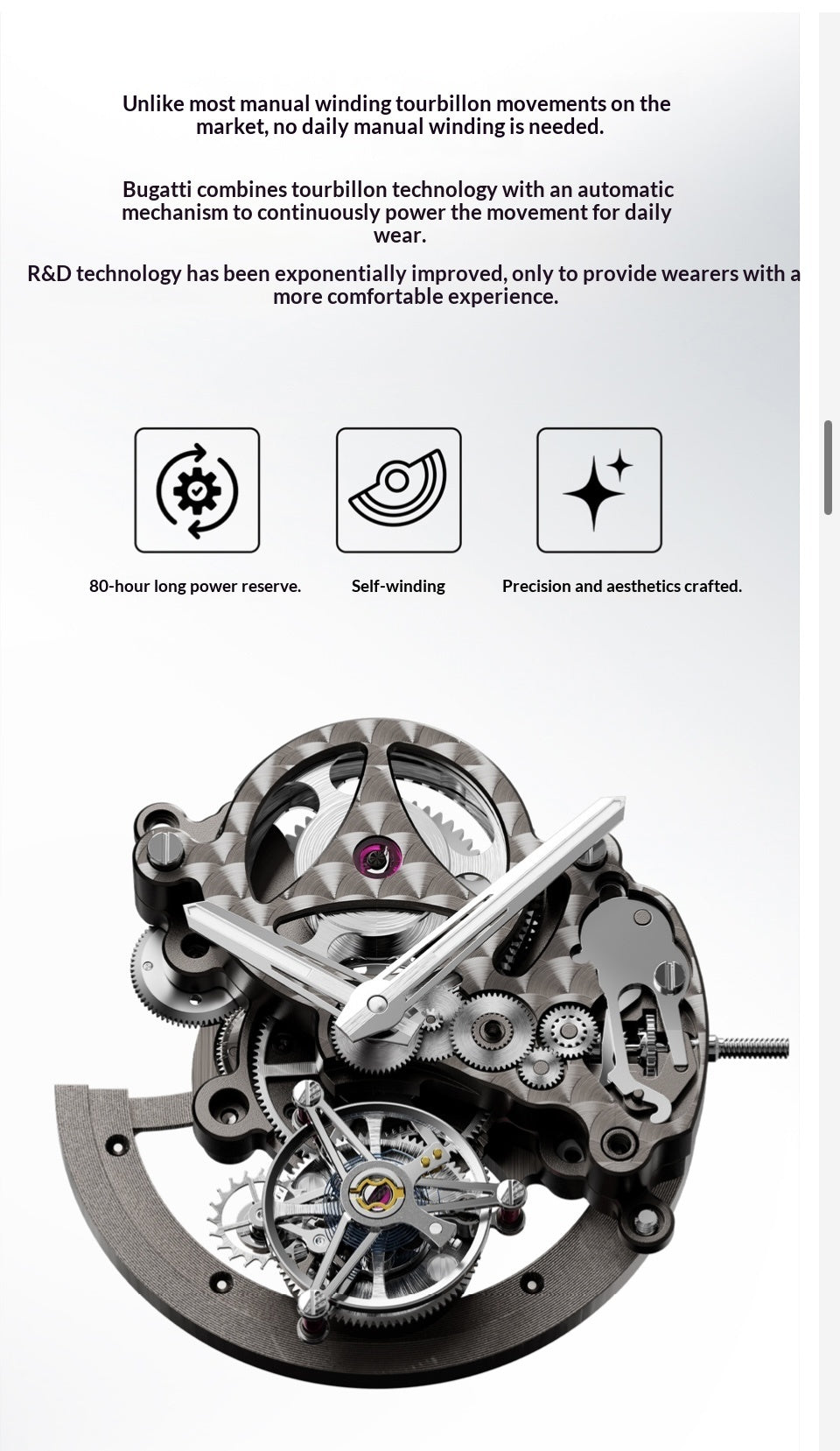 Extravagant and high-end BONEST GATTI WATCH for men( Drive you to success)