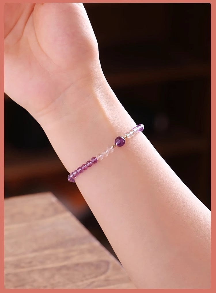 Natural amethyst Bracelet