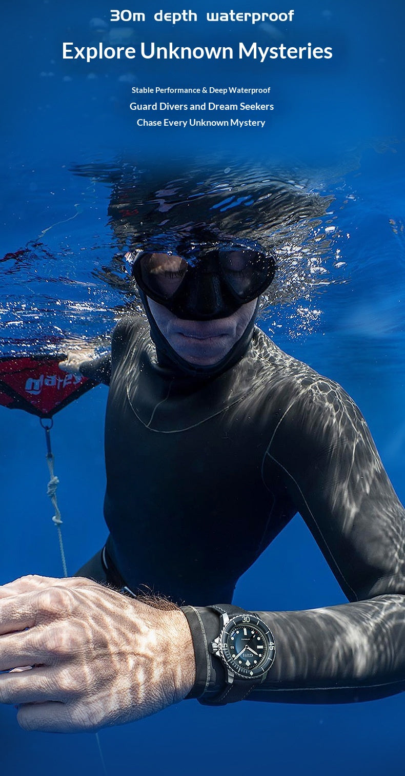 BONEST GATTI professional diving watch with fashion stylish for Men
