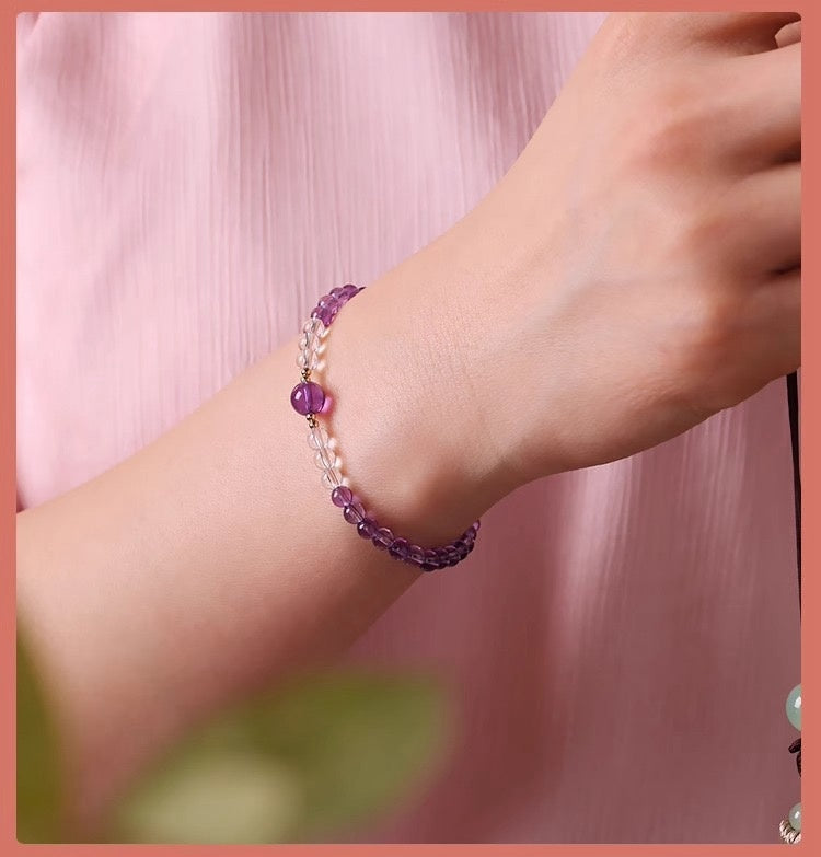 Natural amethyst Bracelet
