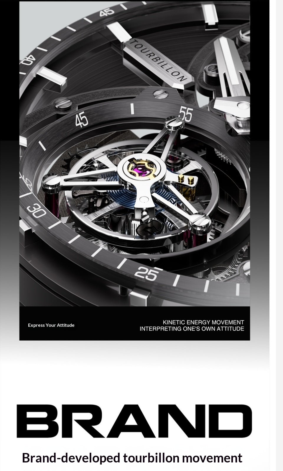 Extravagant and high-end BONEST GATTI WATCH for men( Drive you to success)