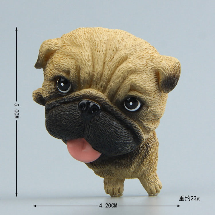 Cute Dog Refrigerator Magnets for Kitchen Home Class, Funny Decorative Fridget Magnets(28piece) Set
