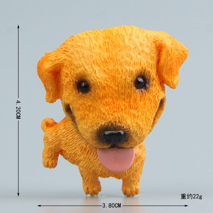 Cute Dog Refrigerator Magnets for Kitchen Home Class, Funny Decorative Fridget Magnets(28piece) Set
