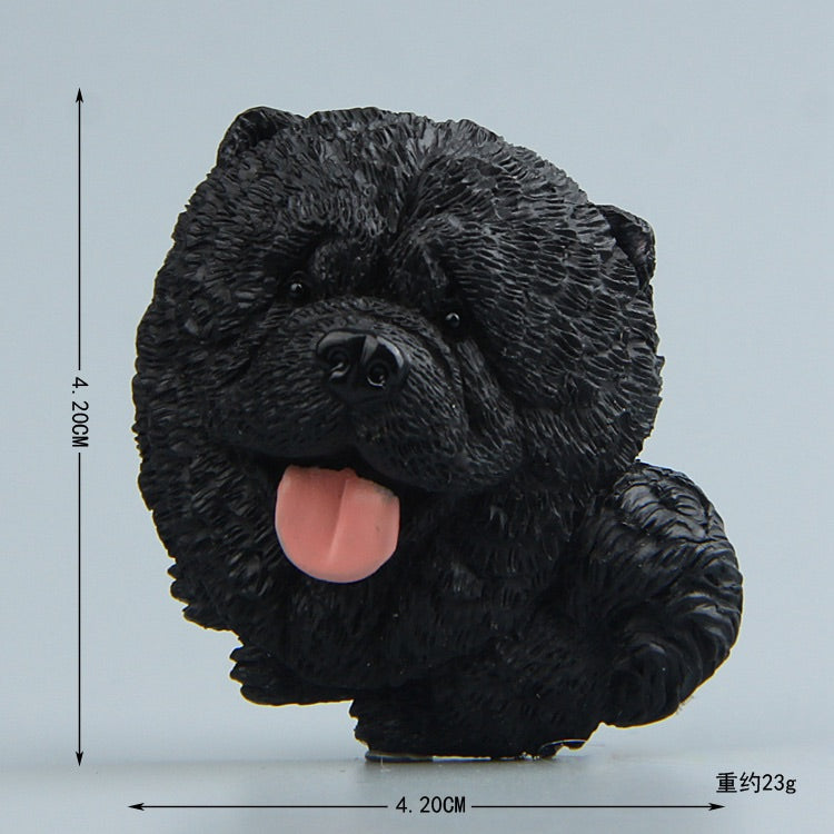 Cute Dog Refrigerator Magnets for Kitchen Home Class, Funny Decorative Fridget Magnets(28piece) Set