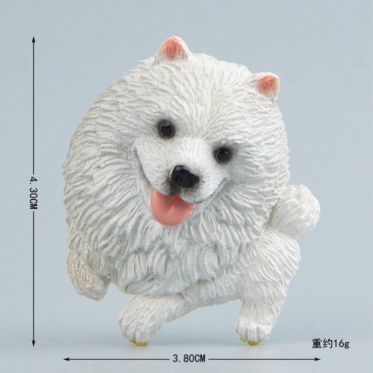 Cute Dog Refrigerator Magnets for Kitchen Home Class, Funny Decorative Fridget Magnets(28piece) Set
