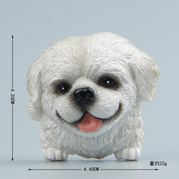 Cute Dog Refrigerator Magnets for Kitchen Home Class, Funny Decorative Fridget Magnets(28piece) Set