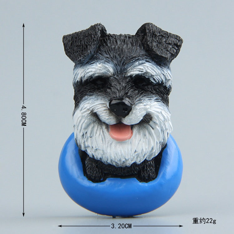 Cute Dog Refrigerator Magnets for Kitchen Home Class, Funny Decorative Fridget Magnets(28piece) Set
